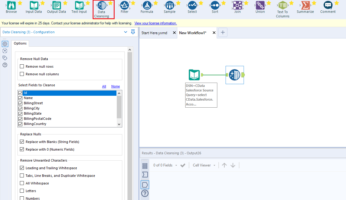 Add a new Data Browse tool.